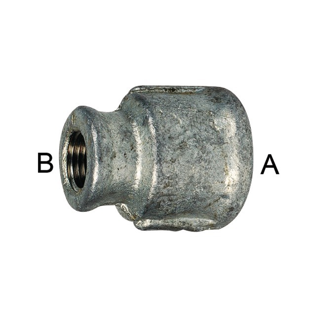 Manchon Fonte Galva Reduit Femelle 1/2" 15X21 - Femelle 1/4" 08X13 référence fournisseur 33030372